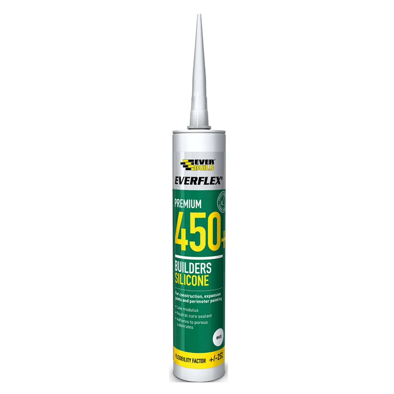 Everbuild Everflex 450 Builders Silicone Oak 300ml