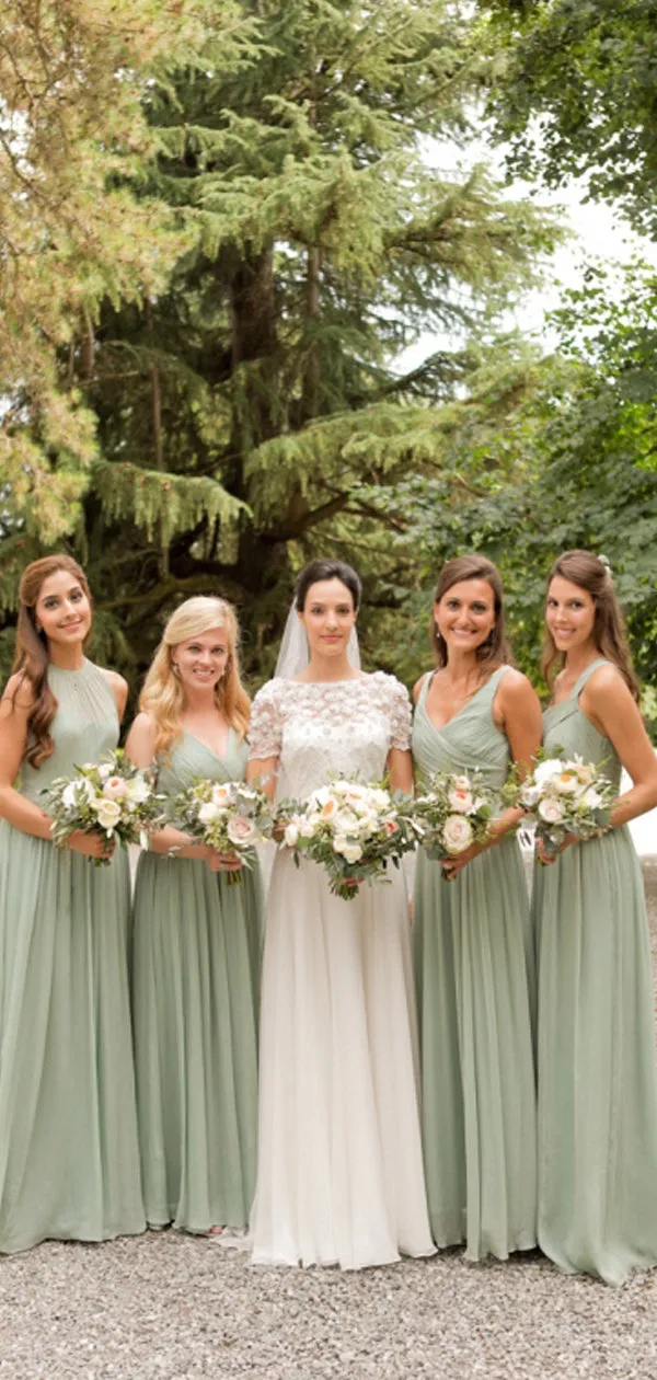 White Wedding Dresses with Lace Details