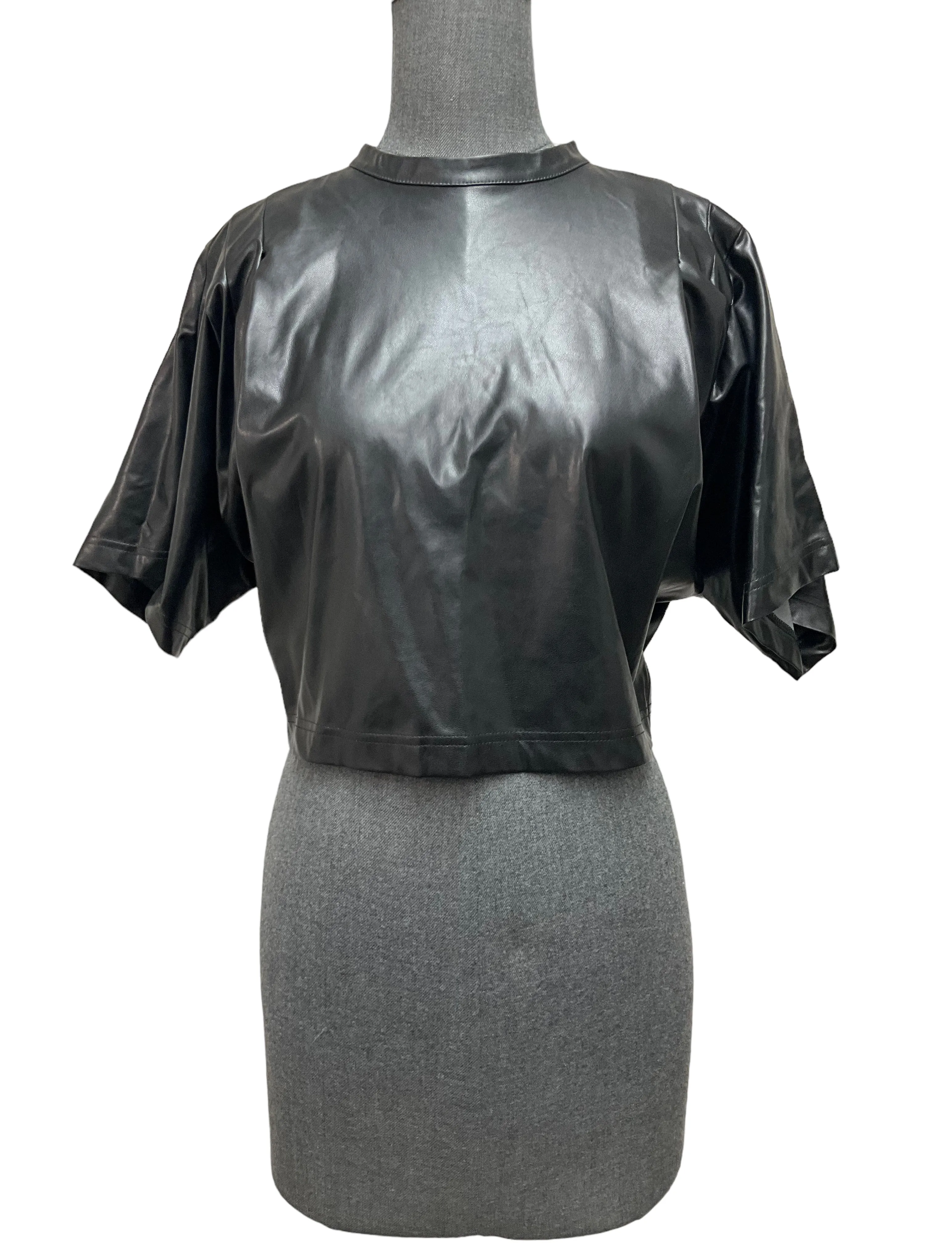 Top with Faux Leather by Isabel Marant Etoile