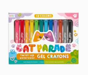 Ooly Cat Themed Gel Crayons