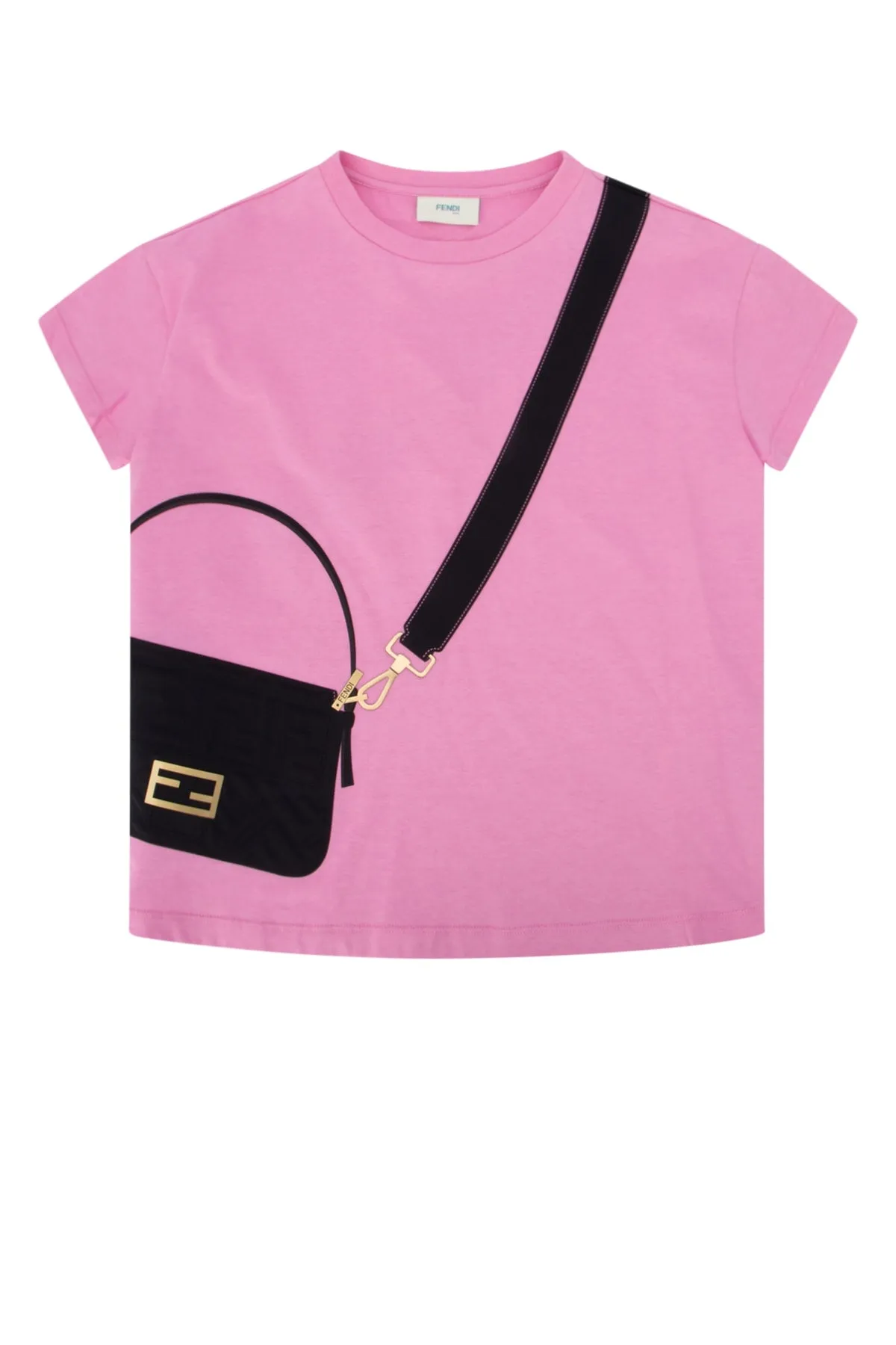 Fendi Kids Graphic Tee