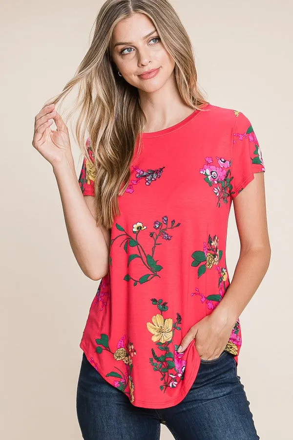 Floral Top known as Bombom