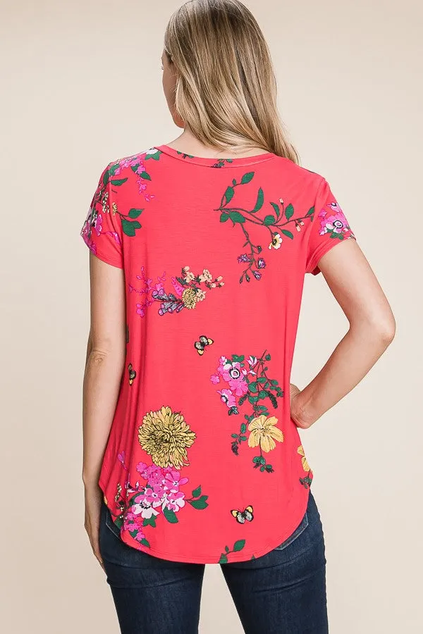 Floral Top known as Bombom