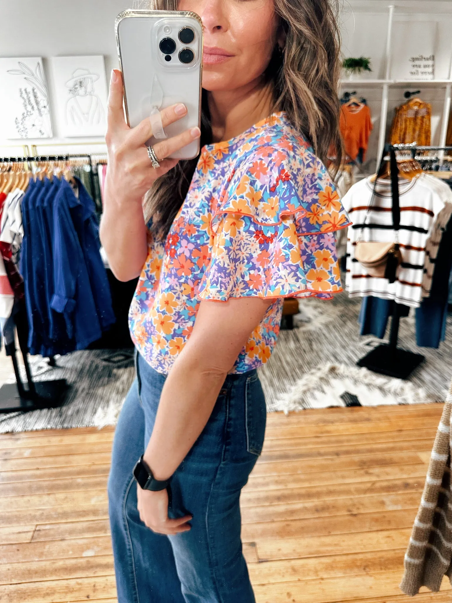 Colorful Flutter Top