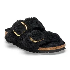 Women's Big Buckle Shearling Arizona Birkenstock