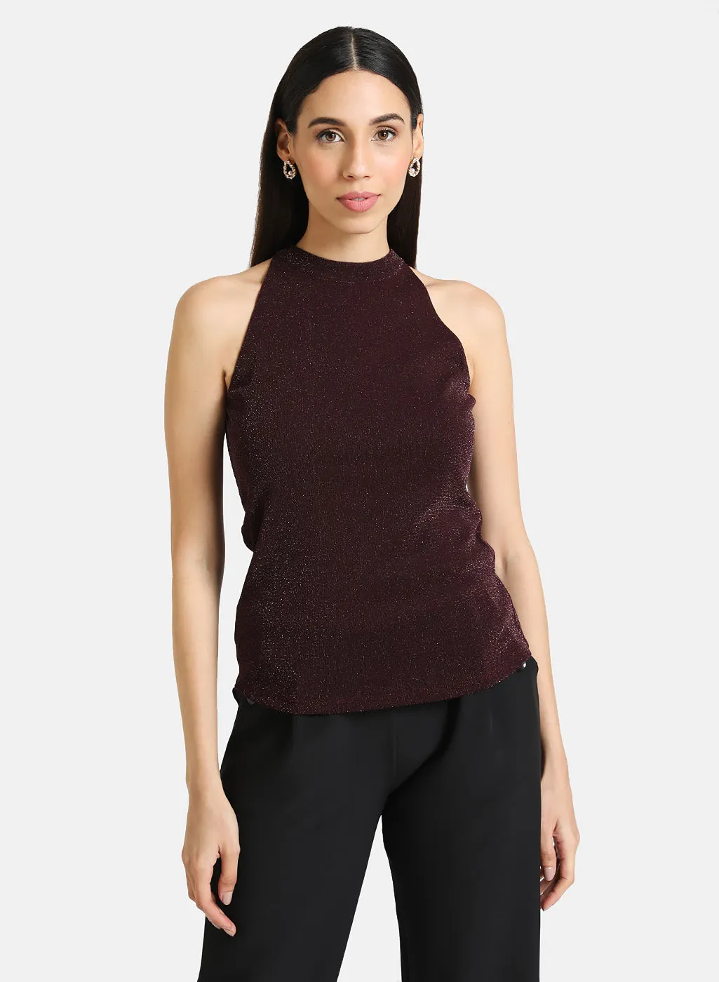 Top with Halter Neck