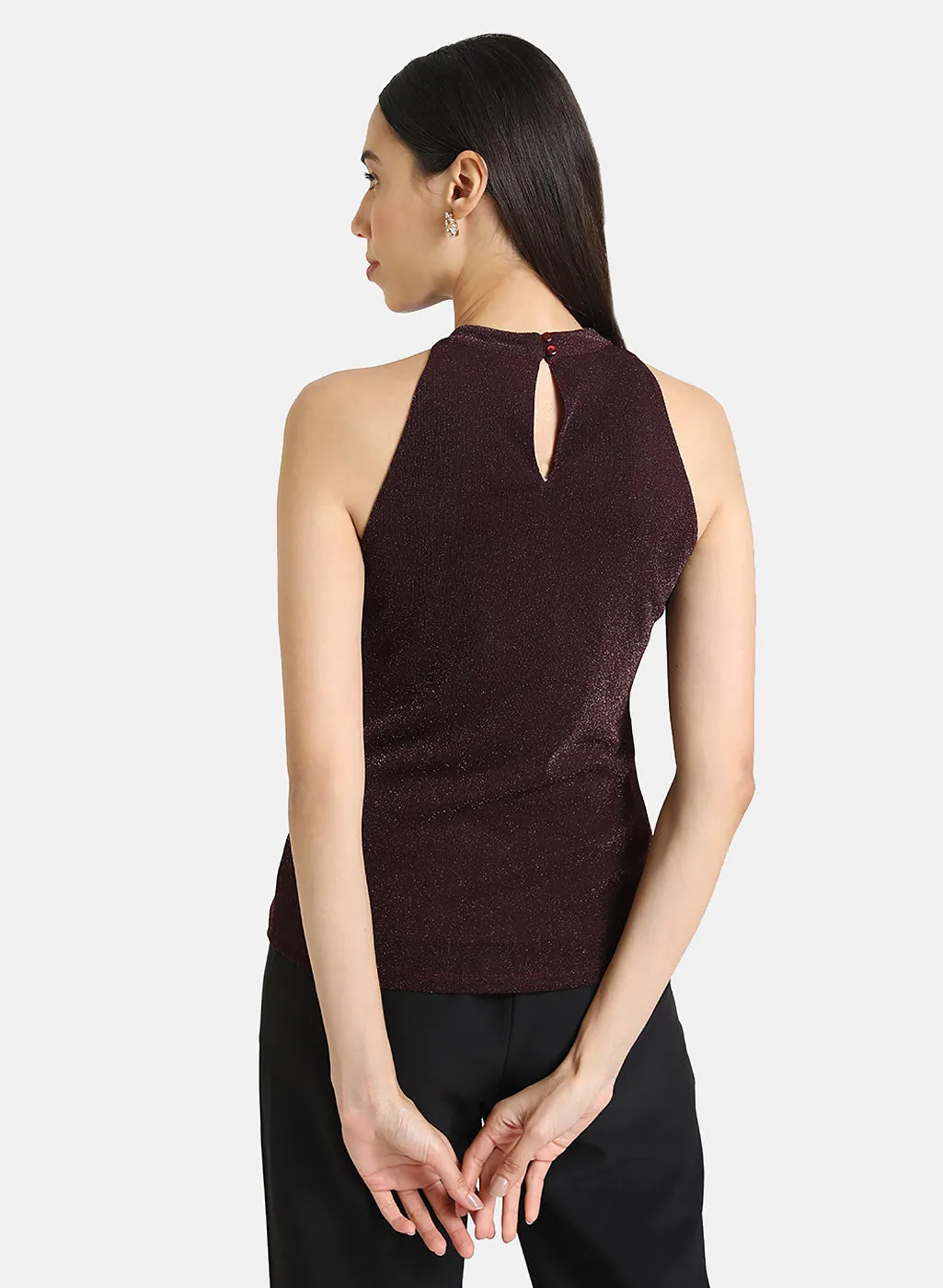 Top with Halter Neck