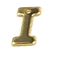 Customizable Gold Initial Letter Charms for Necklaces