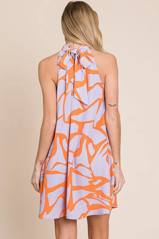 Floral Halter with a Flair