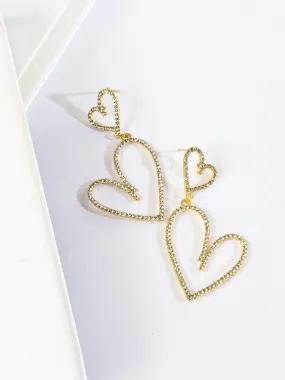 Heart Stud Earrings