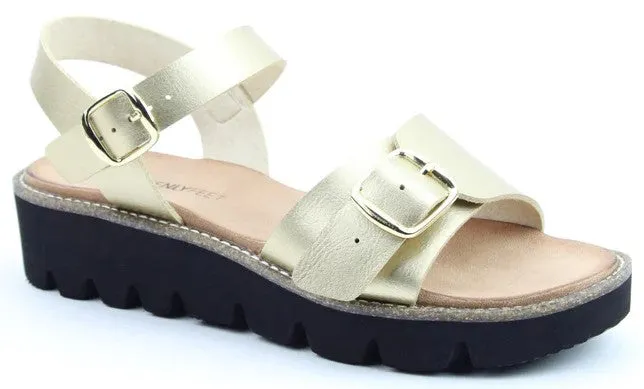 Heavenly Feet Trudy Women's Buckle Fastening Sandal