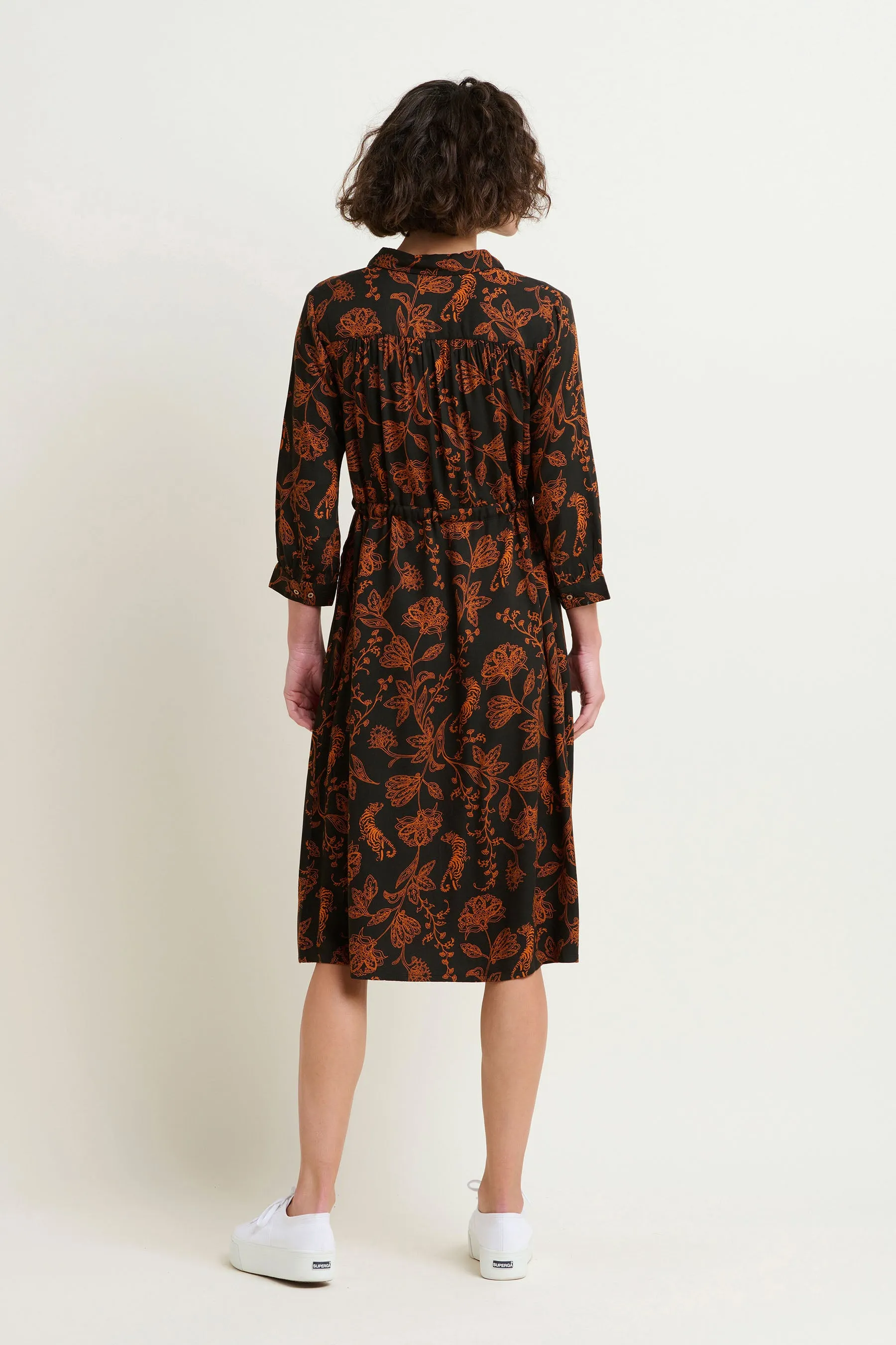 henna trail paisley dress