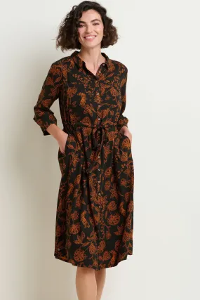 henna trail paisley dress