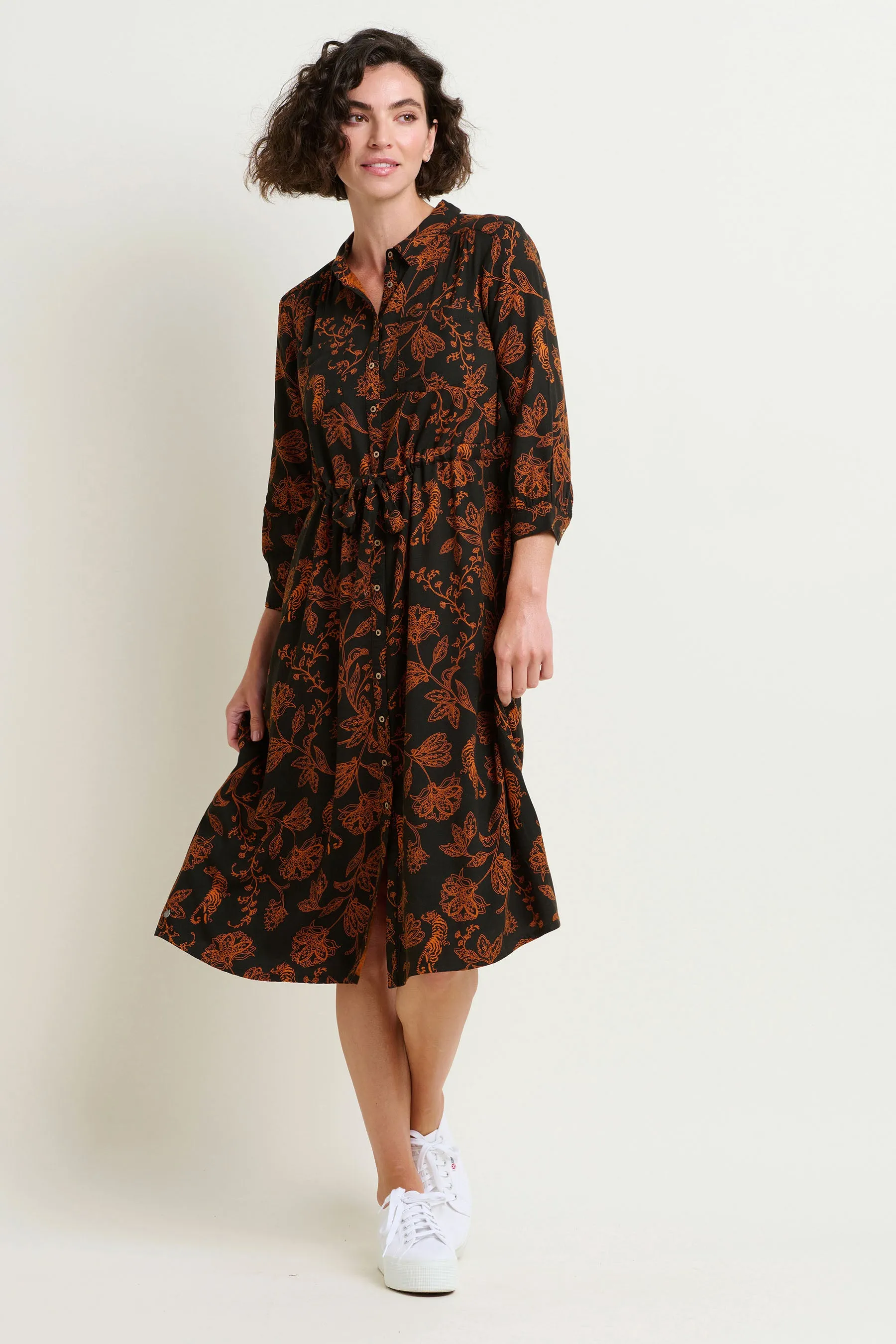 henna trail paisley dress