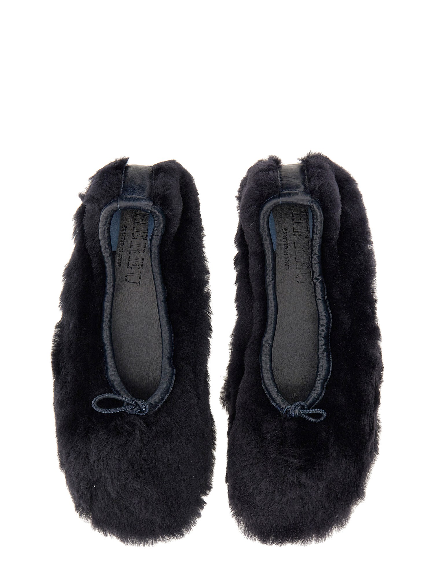 HEREU    SHEARLING PUMP