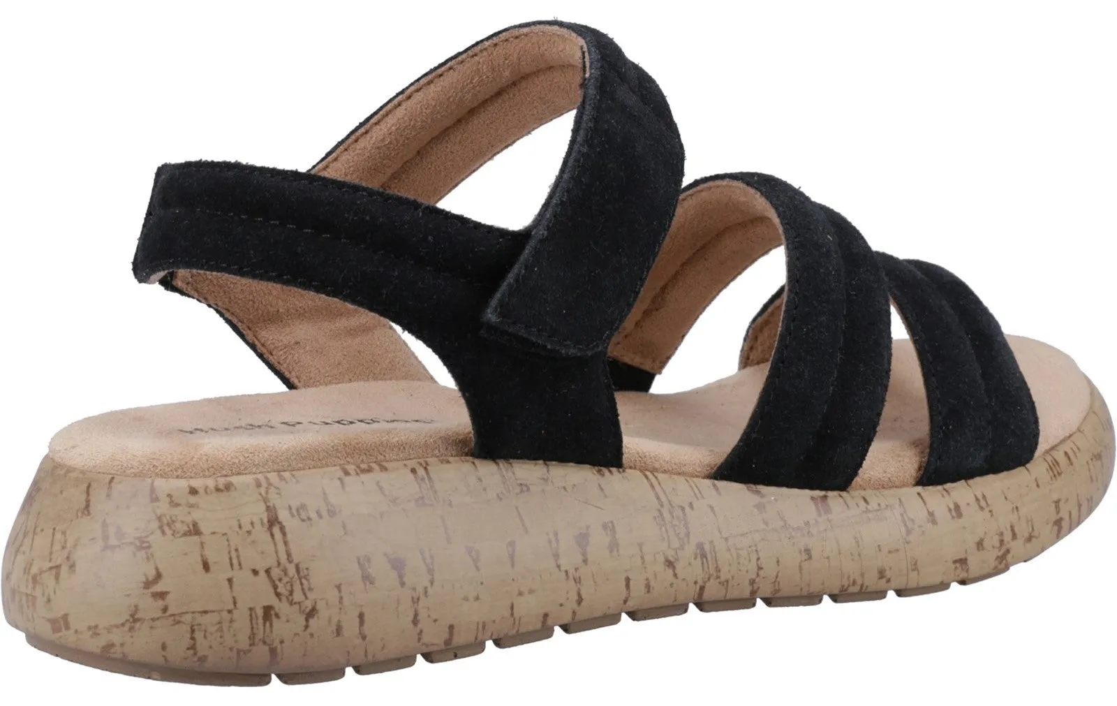 Hush Puppies Skye Women's Leather Touch-Fastening Sandal