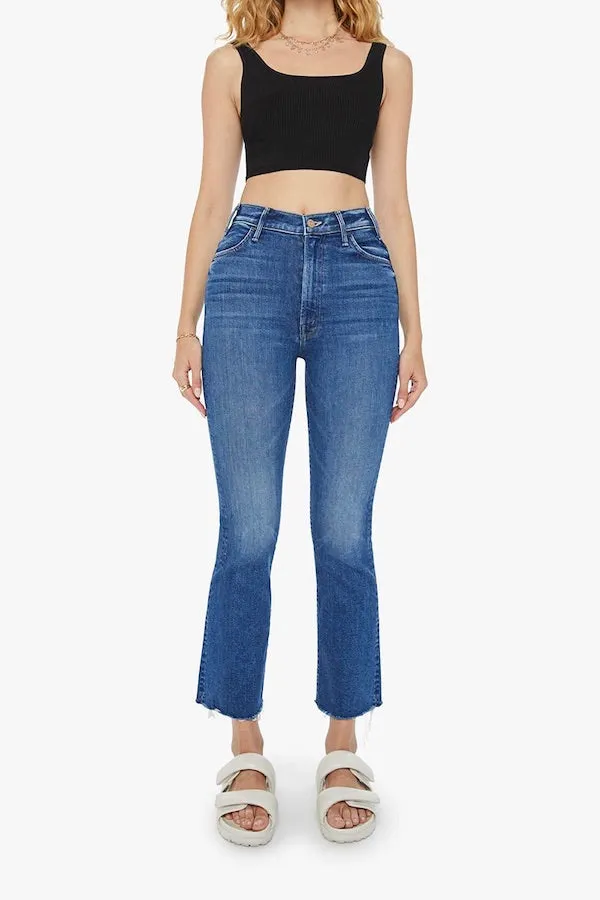 Grasping At Straws Ankle Fray Jeans by The Hustler