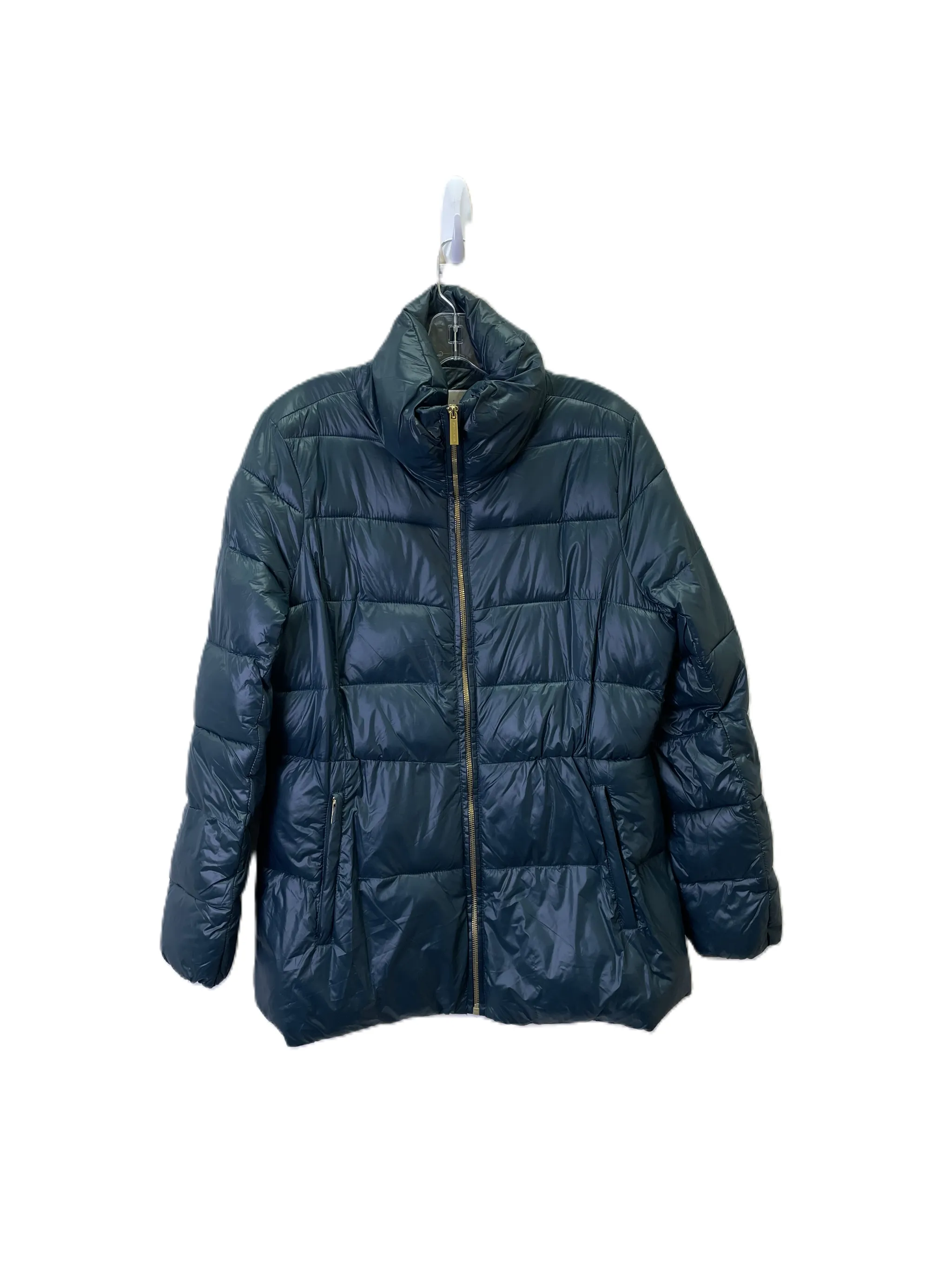 Green Puffer Jacket by Michael By Michael Kors in L