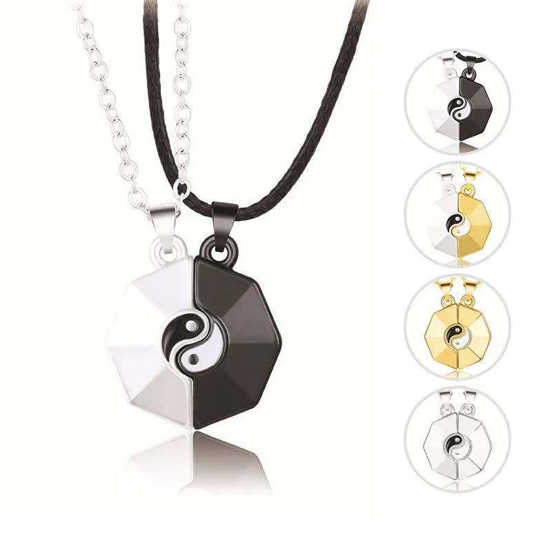 Yin Yang Couple Necklaces