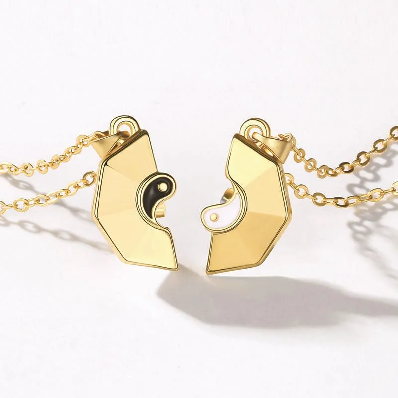 Yin Yang Couple Necklaces