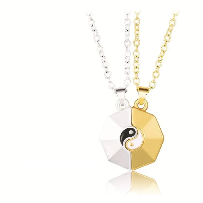 Yin Yang Couple Necklaces