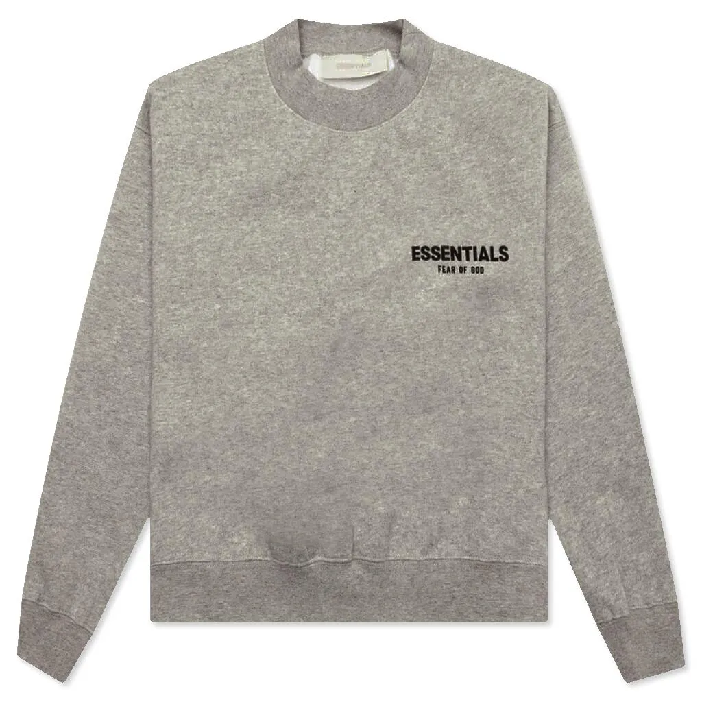 Children's Dark Oatmeal Crewneck