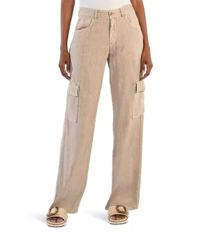 KUT from the Kloth Akia - Wide Leg Pants With Cargo Pockets Women's