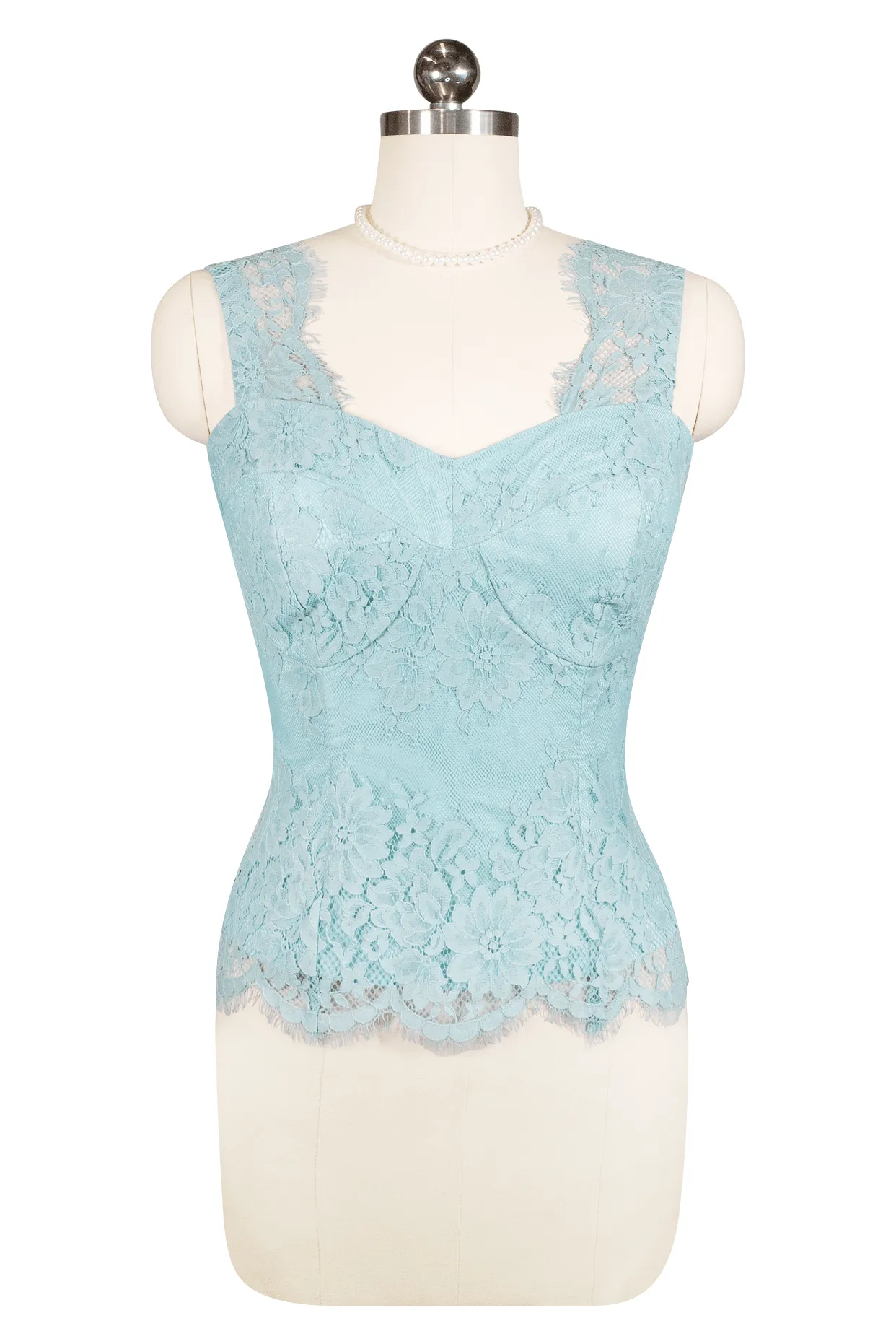 Lace Camisole in Le Jardin