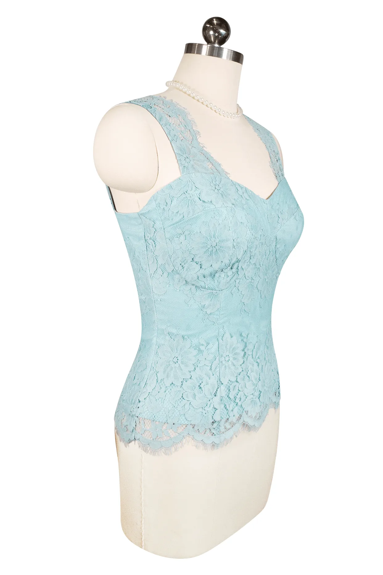 Lace Camisole in Le Jardin