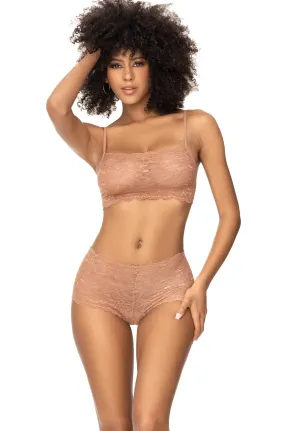 Lace Set Panty Top