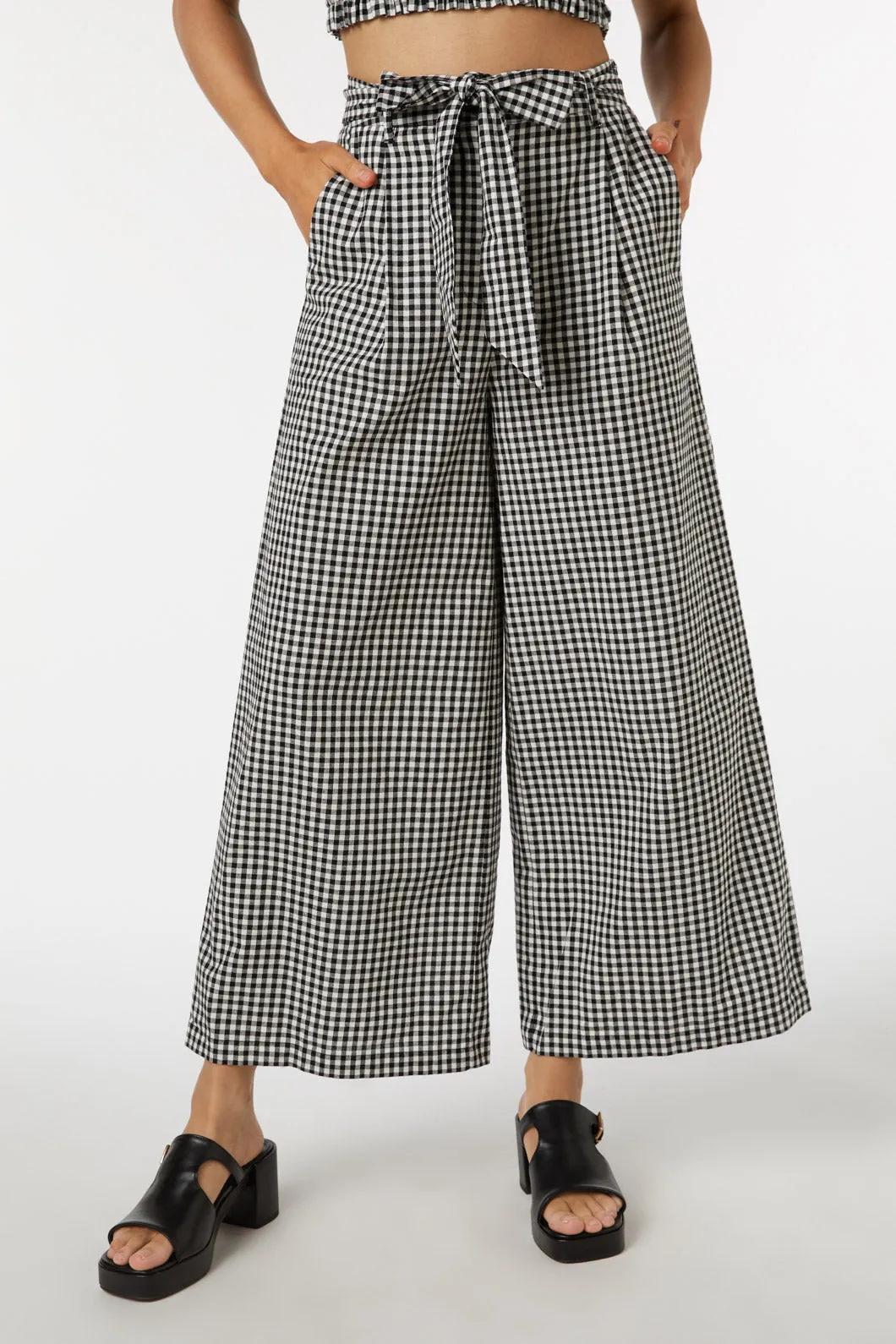 Checkered Pants