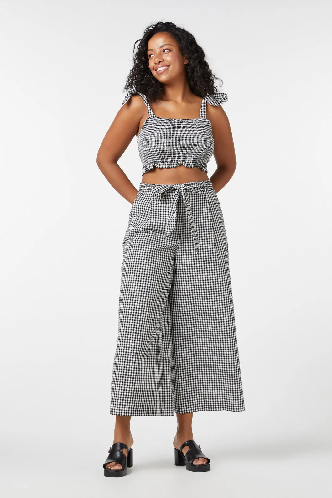 Checkered Pants