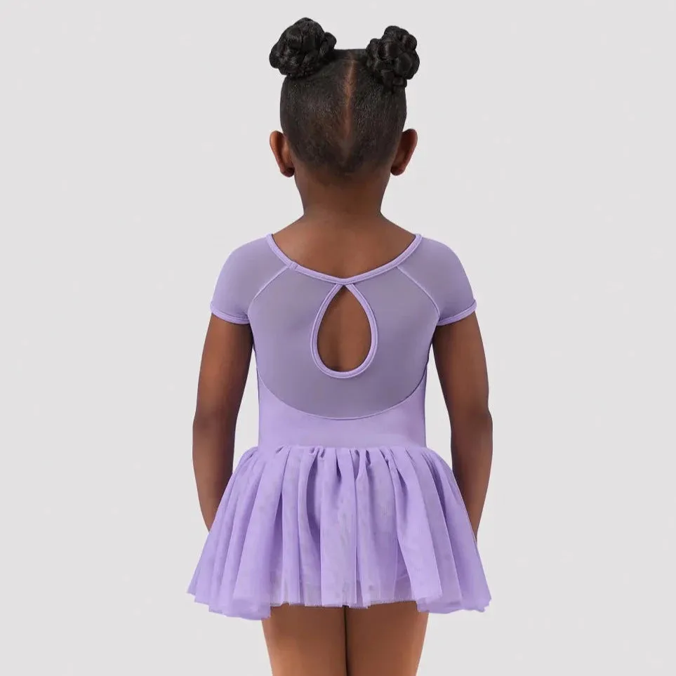 Open Back Lilac Tutu Leotard