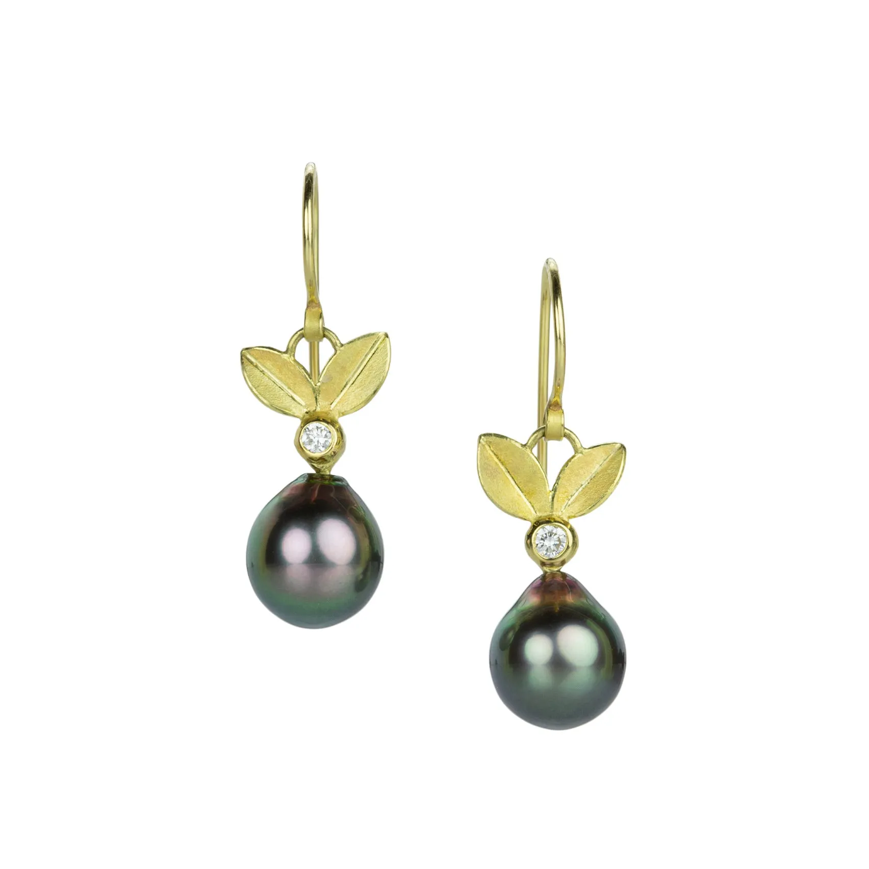 Elegant Pearl Dangle Earrings