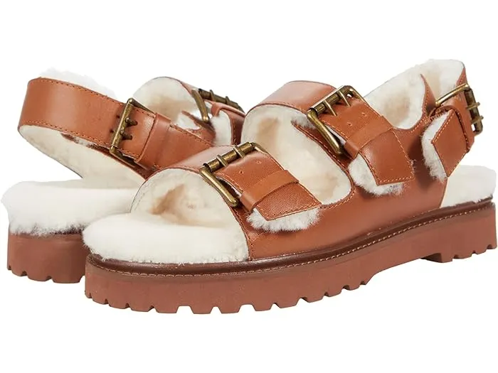 Madewell Women's Shearling-Lined Madelyn Sandals