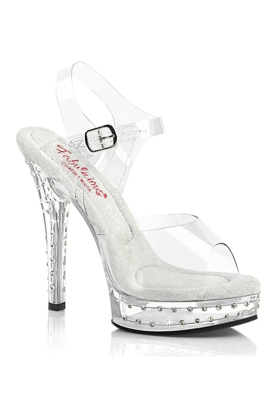 SS-MAJESTY-508SDT Clear Sandals