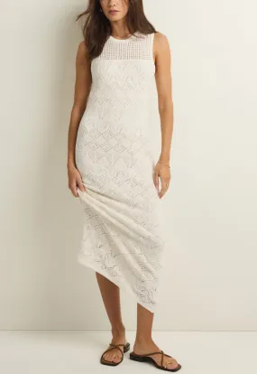 White Mallorca Midi Dress by Z Supply