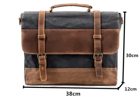 Waterproof Canvas Business Men Handbags