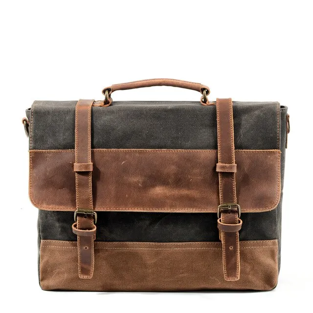 Waterproof Canvas Business Men Handbags