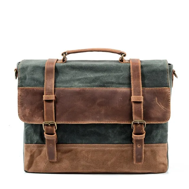 Waterproof Canvas Business Men Handbags