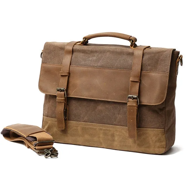 Waterproof Canvas Business Men Handbags