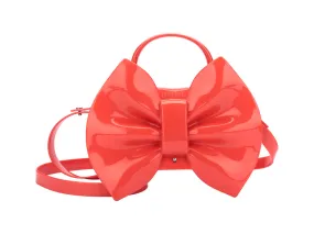 Red Women's Handbags with Trendy Bow Design