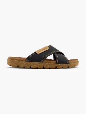 MEN'S CROSS STRAP SANDALS by Memphis One