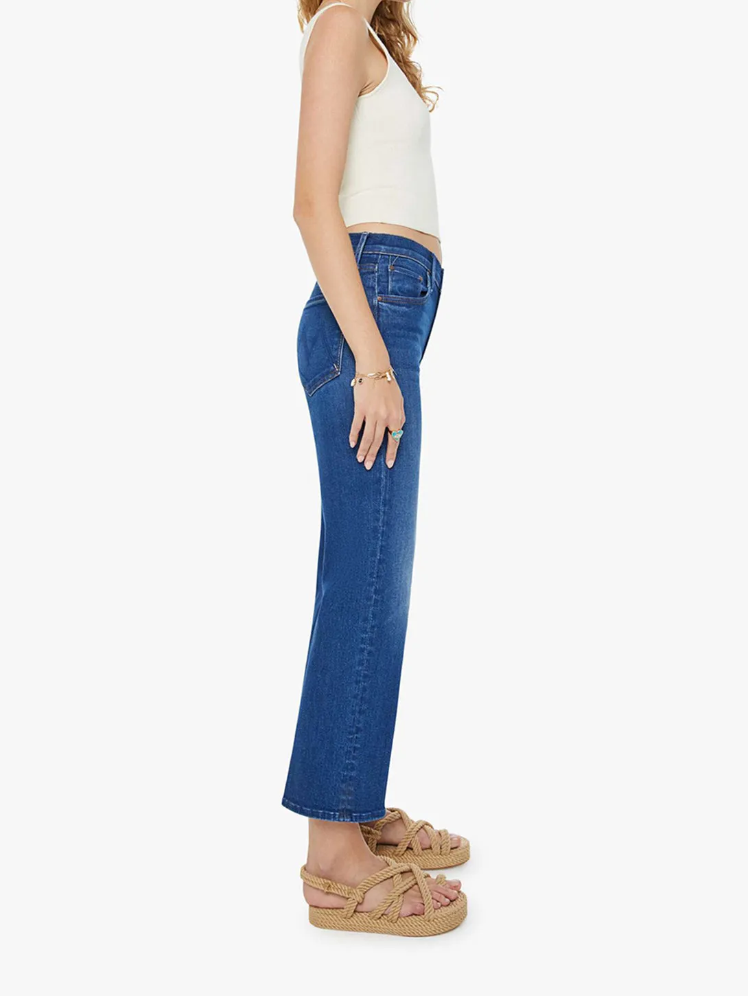 Coastal Colors Mid Rise Rambler Zip Ankle Jeans