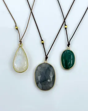 Single Stone Necklaces