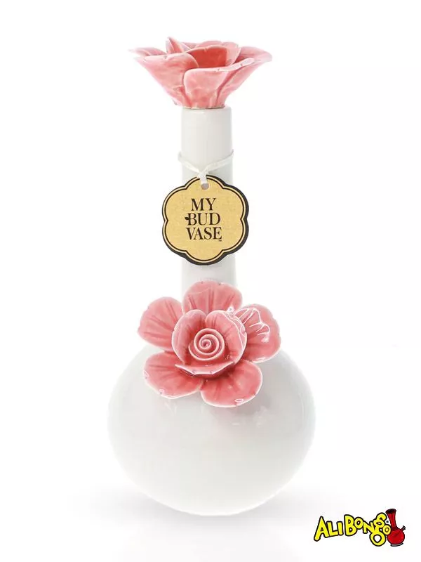 My Bud Vase Coral Rosette Bong