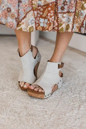 Natural Very G LaLa Wedge Sandals