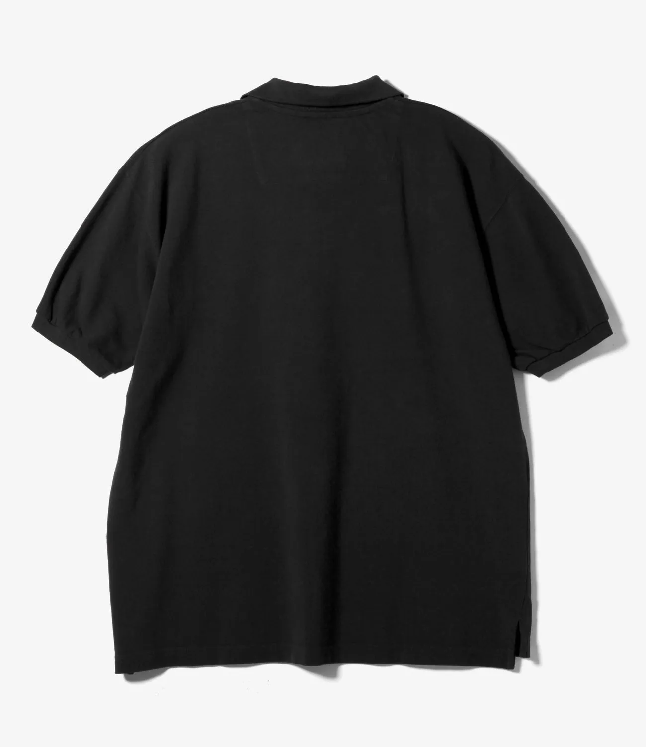 Needles  |Street Style Plain Cotton Short Sleeves Logo Polos