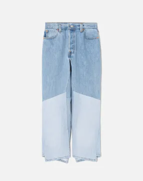 Brisa Tailored Wide Leg Pant - Ice Blue