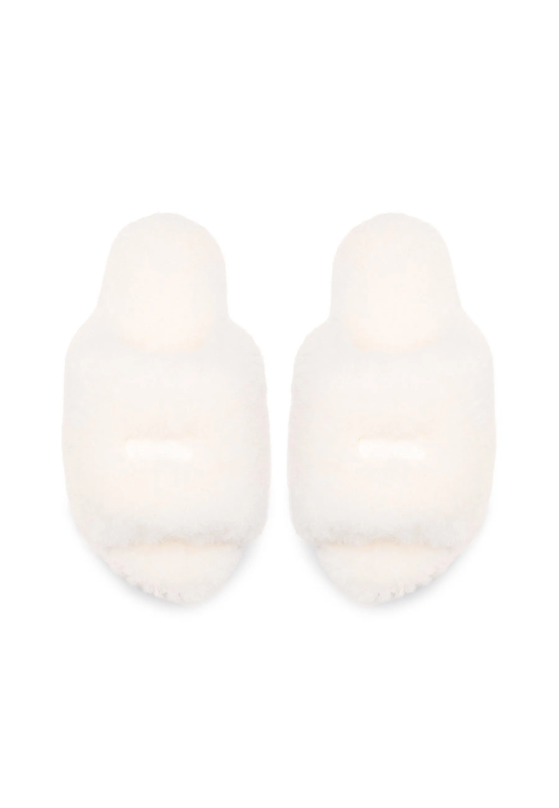 Off White Miriam Fur Slippers